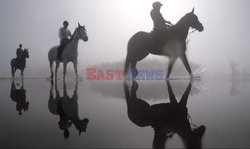Safari on horseback at Ulubat Lake