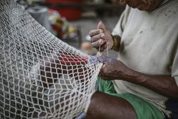 Colombia: Embera Dobida indigenous daily life at the jungle in Choco department