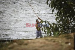 Colombia: Embera Dobida indigenous daily life at the jungle in Choco department