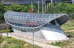 Subway Station Entrances And Exits Resembling Coffins in Hangzhou