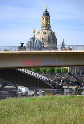 Carola Bridge in Dresden