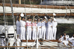 Spanish Princess Leonor on board the Juan Sebastián Elcano