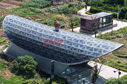 Subway Station Entrances And Exits Resembling Coffins in Hangzhou