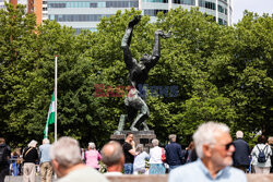The commemoration of the May 14, 1940 bombing of Rotterdam