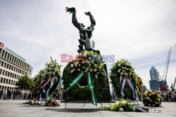 The commemoration of the May 14, 1940 bombing of Rotterdam
