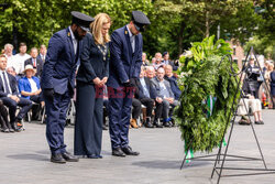 The commemoration of the May 14, 1940 bombing of Rotterdam
