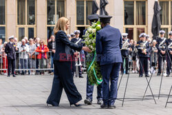 The commemoration of the May 14, 1940 bombing of Rotterdam