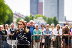The commemoration of the May 14, 1940 bombing of Rotterdam