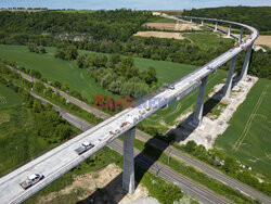 Saale bridge Bad Kösen under construction