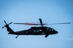 American helicopters are practicing in the Netherlands 