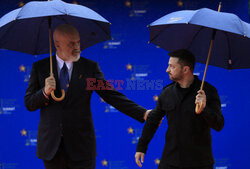 Volodymyr Zelensky ahead of the European Political Community (EPC) summit