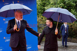 Volodymyr Zelensky ahead of the European Political Community (EPC) summit