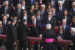 Pope Leo XIV officially opened his pontificate on Sunday