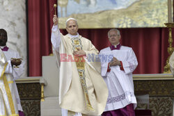 Pope Leo XIV officially opened his pontificate on Sunday