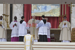 Pope Leo XIV officially opened his pontificate on Sunday