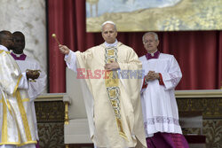 Pope Leo XIV officially opened his pontificate on Sunday