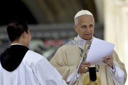 Pope Leo XIV officially opened his pontificate on Sunday