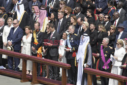 Pope Leo XIV officially opened his pontificate on Sunday