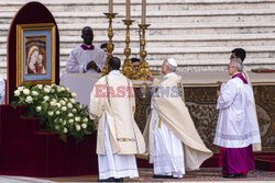 Pope Leo XIV officially opened his pontificate on Sunday