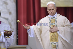 Pope Leo XIV officially opened his pontificate on Sunday