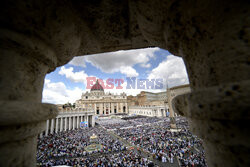 Pope Leo XIV officially opened his pontificate on Sunday