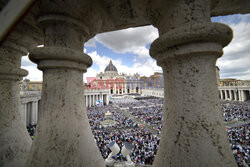 Pope Leo XIV officially opened his pontificate on Sunday