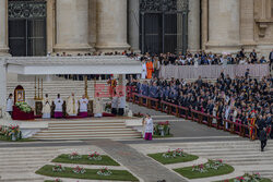 Pope Leo XIV officially opened his pontificate on Sunday