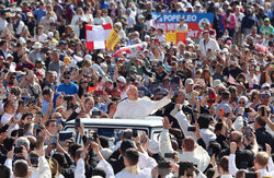 Pope Leo XIV officially opened his pontificate on Sunday