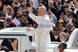 Pope Leo XIV officially opened his pontificate on Sunday