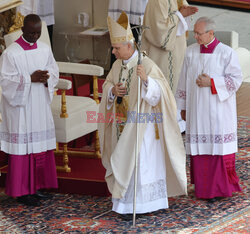 Pope Leo XIV officially opened his pontificate on Sunday