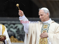 Pope Leo XIV officially opened his pontificate on Sunday