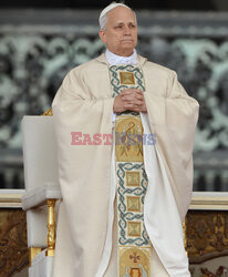 Pope Leo XIV officially opened his pontificate on Sunday