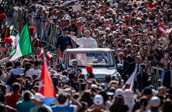 Pope Leo XIV officially opened his pontificate on Sunday