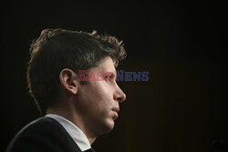 Open AI CEO Sam Altman prepares for a US Senate Commerce Committee hearing