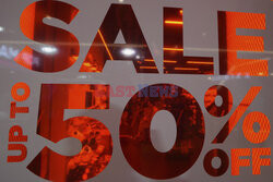 Sale advertisement in Bangkok