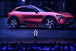 Launch of the Xiaomi YU7 SUV car in Beijing
