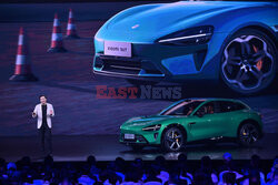 Launch of the Xiaomi YU7 SUV car in Beijing