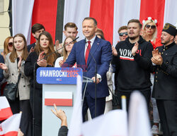 Organizowany przez Prawo i Sprawiedliwosc Marsz za Polska