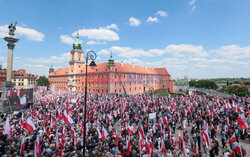 Organizowany przez Prawo i Sprawiedliwosc Marsz za Polska