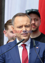Organizowany przez Prawo i Sprawiedliwosc Marsz za Polska