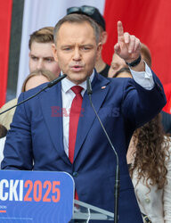 Organizowany przez Prawo i Sprawiedliwosc Marsz za Polska