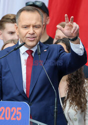 Organizowany przez Prawo i Sprawiedliwosc Marsz za Polska