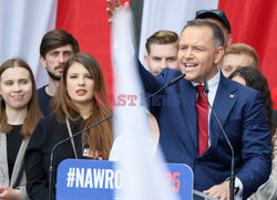 Organizowany przez Prawo i Sprawiedliwosc Marsz za Polska