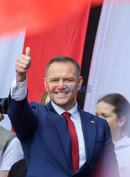 Organizowany przez Prawo i Sprawiedliwosc Marsz za Polska