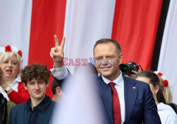 Organizowany przez Prawo i Sprawiedliwosc Marsz za Polska
