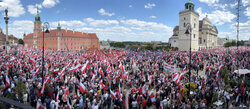 Organizowany przez Prawo i Sprawiedliwosc Marsz za Polska