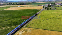 An aerial view of Touristic Diyarbakir Express