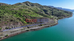 An aerial view of Touristic Diyarbakir Express