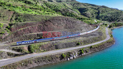 An aerial view of Touristic Diyarbakir Express