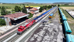 An aerial view of Touristic Diyarbakir Express